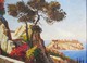 &ldquo;MONACO Par La Moyenne Corniche&rdquo; / Huile De Xavier SAGER - Olii