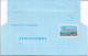 ANDORRE - 1985 - LETTRE AEROGRAMME Avec PLI DIAGONAL - Stamped Stationery & Prêts-à-poster