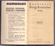 BAEDEKERS Bergkalender, Band II, 1930, 257 Seiten, Sehr Gute Erhaltung - Lexicons