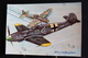 P/47/ Avion - Les Chasseurs De La Seconde Guerre Mondiale "Messerschmitt Bf 109 (Allemagne)" Dessin De Francis Bergèse - 1939-1945: 2ème Guerre