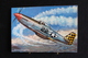 P/50/Avion-Les Chasseurs De La Seconde Guerre Mondiale,"North American P. 51 Mustang (U.S.A) " Dessin De Francis Bergèse - 1939-1945: 2ème Guerre
