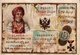 7 Trade Cards  RUSSIA  PUB  CHICOREE Cambrai Supra VChoc Aiguebelle Poste Helmar Turkish Cigarettes Rusland - Autres Marques