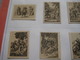 Delcampe - 79 Figuritas Diff Thomas - Barcelona. Figuras De Cervantes ORIGINALES (3,3 X 4,5 Cms.) Glued Down With Paperstrip LITHO - Verzamelingen & Kavels