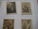 Delcampe - 79 Figuritas Diff Thomas - Barcelona. Figuras De Cervantes ORIGINALES (3,3 X 4,5 Cms.) Glued Down With Paperstrip LITHO - Verzamelingen & Kavels
