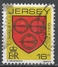 Jersey 1985. Scott #381 (U) Malet Family Arms * - Jersey