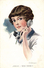 Fuhrmann, Pretty Lady With A Telephone, Hallo, Who There?, Old Postcard - 1900-1949