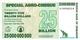 ZIMBABWE 25 BILLION DOLLARS 2008 P-62 UNC  [ZW153a] - Simbabwe