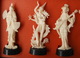 Lot De 6 Figurines Asiatiques En Plastique Dans Boite D'origine - Autres & Non Classés