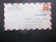 Deutsche Bundespost: 1961 Air Cover To USA-Flap Missing (#AN6) - Ungebraucht