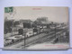 54 - TOUL INTERIEUR DE LA GARE VU DU PONT NEUF - AVEC TRAIN - 1915 - Toul