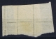 Belgium:  OBP 22 Used Obl On Fragment 1866 3 X Wide Borders - 1866-1867 Kleine Leeuw