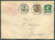 1919 France Germany Mulhouse 'Ministere De La Guerre, Controle Postal, Mixed Franking Cover - Pfastatt - Covers & Documents