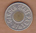 AC -  GARDEN STATE PARKWAY CAR FARE ONLY ON G.S.P. TOKEN - JETON - Noodgeld