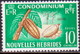 NEW HEBRIDES(French Inscr.) 1968 SG F112 10c MH EiiR At Left Cacao - Ungebraucht