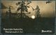 Finland Rovaniemi Rising Sun Postcard. Keskiyon Aurinko Ounasvaaralta - Germany - Covers & Documents