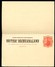 BECHUANALAND Postal Cards #8-9 Mint 1893 - 1885-1895 Colonie Britannique