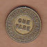 AC -  METROPOLITAN TRANSIT AUTHORITY ONE FARE TOKEN - JETON - Noodgeld