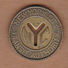 AC -  NEW YORK CITY TRANSIT AUTHORITY #5  GOOD FOR ONE FARE TOKEN - JETON - Monedas/ De Necesidad