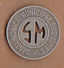 AC -  SANTA MONICA CALIFORNIA MUNICIPAL BUS LINES #2 GOOD FOR ONE ZONE FARE  TOKEN - JETON - Monetary/Of Necessity