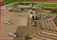 Grote Kaart Airport - Flughafen - Hannover Aéroport Flughaven Aeropuerto CPA Grand Format (Dammaged) - Aérodromes