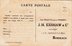 CPA (33) BORDEAUX Camion Et Remorque Transport De Farine Ets V. PURREY Succ. J.H. EXSHAW Publlicité (2 Scans) - Camión & Camioneta