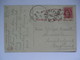 1911 POSTCARD WITH HYDE SKELETON POSTMARK ON NORWAY HAMMERFEST - Briefe U. Dokumente