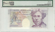 Great Britain 20 Pounds 1991 P384a First Prefix. Very Low Serial Number. Graded 64 Choice UNC By PMG - 20 Pounds