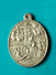 RARE  Grosse Médaille Catholique INDULGENCES Descente De Croix. 4 Cm X 3 Cm - Religion & Esotérisme