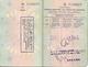 Delcampe - PAKISTAN USED PASSPORT ISSUED IN 1983 (ABU DHABI ) WITH UAE   50 RIYALS REVENUE STAMP AND   UAE VISA - Historical Documents