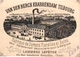 1 Visite Kaartje  VAN DEN BERGH KRABBENDAM TILBURG Tilbourg Lammers LEFEVRE  Circa 1859 - Porseleinkaarten