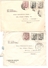 Espana-Spain-Espagne 3 Covers From Bilbao 1946-47-48 + Cinderella To Belgium PR4278 - Lettres & Documents