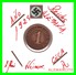 GERMANY  -   MONEDA  DE  1- REICHSPFENNIG  AÑO 1929 A   Bronze - 1 Rentenpfennig & 1 Reichspfennig