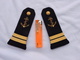 EPAULETTES MARINE Grade ENSEIGNE DE VAISSEAU 1° CLASSE - WW2 + INDO + ALGERIE ++++ - Uniformes