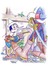 Delcampe - Set Pazzle Pinocchio Fairy With Blue Hair Cofanetto Gruppo 11+2 Cartoline Pinocchio E I Carabinieri Puzzle Pescia Lotto - Fiabe, Racconti Popolari & Leggende