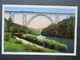 Deutsches Reich Postkarte Bergisches Land Kaiser Wilhelm Brücke Bei Müngsten. W. Fülle, Barmen No 25074 - Eisenbahnen