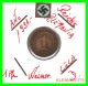 GERMANY  -   MONEDA  DE  1- REICHSPFENNIG  AÑO 1911 D   Bronze - 1 Renten- & 1 Reichspfennig