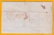 1847 - Enveloppe Pliée De Manchester, GB Vers Cadiz, Espagne Via France - PP Port Payé - Other & Unclassified