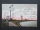 AK 1907 Nordseebad Cuxhaven. Zeitball, Telegraphenamt, Kaiserl. Signalstation. Verlag Albert Angelbeck Hofphotograph - Cuxhaven