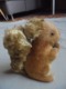 Delcampe - Ancien  - Petit écureuil En Peluche Années 50 Allemagne - Knuffels