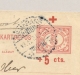 Nederlands Indië - 1921 - 5+5 Cent Rode Kruis Op Briefkaart G25 Van Semarang Naar Amsterdam - Red Cross - Nederlands-Indië