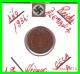 GERMANY  -   MONEDA  DE  1- REICHSPFENNIG  AÑO 1934 A   Bronze - 1 Rentenpfennig & 1 Reichspfennig