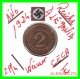 GERMANY - MONEDA DE 2- REICHSPFENNIG AÑO 1924 E  Bronze - 2 Rentenpfennig & 2 Reichspfennig