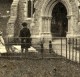 Royaume Uni Somerset Clevedon Eglise All Saints Church Anciennne Photo Stereo 1865 - Photos Stéréoscopiques