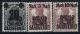 Saar Mi Nr 50 - 52 MNH/**/postfrisch/neuf Sans Charniere 1921 - Nuovi