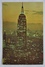 CARTOLINA  " EMPIRE STATE BUILDING AT SUNSET " VIAGGIATA 1968 - Empire State Building