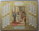 Almanach 1897 Chromolithographie Cortège Nuptial Dorure Eure Complet - Grossformat : ...-1900