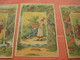 Delcampe - 12 Litho Trade Cards Compl Set237  CR 2-2-11 Impr Courbe Rouzet PUB C1880 Animals Escargot Viper Chocolat MAGNIEZ Amiens - Autres & Non Classés