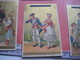 Delcampe - 10 Litho Trade Cards Set  CR 2-2-1 Impr Courbe Rouzet PUB Delorme VICHY  C1880  Musique Tambours Militaires Humor - Autres & Non Classés