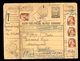 Hungary - Parcel Card Sent To Ujvidek 1944, Readdressed To Ofutak, Need To See / 2 Scans - Parcel Post