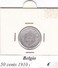 BELGIO   50 CENTS 1910  COME DA FOTO - 50 Centimes